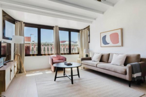 Blueground Galvany Furnished Penthouse BCN-135